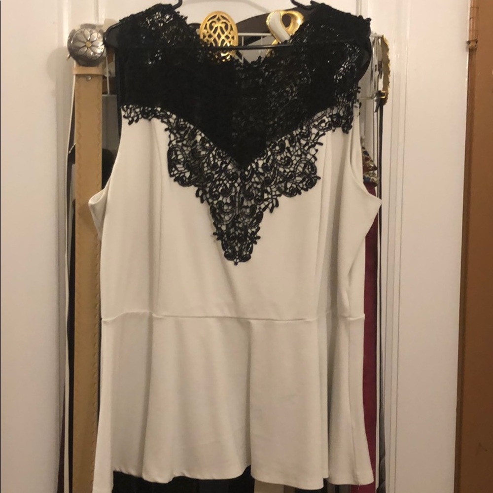 City Chic lace top